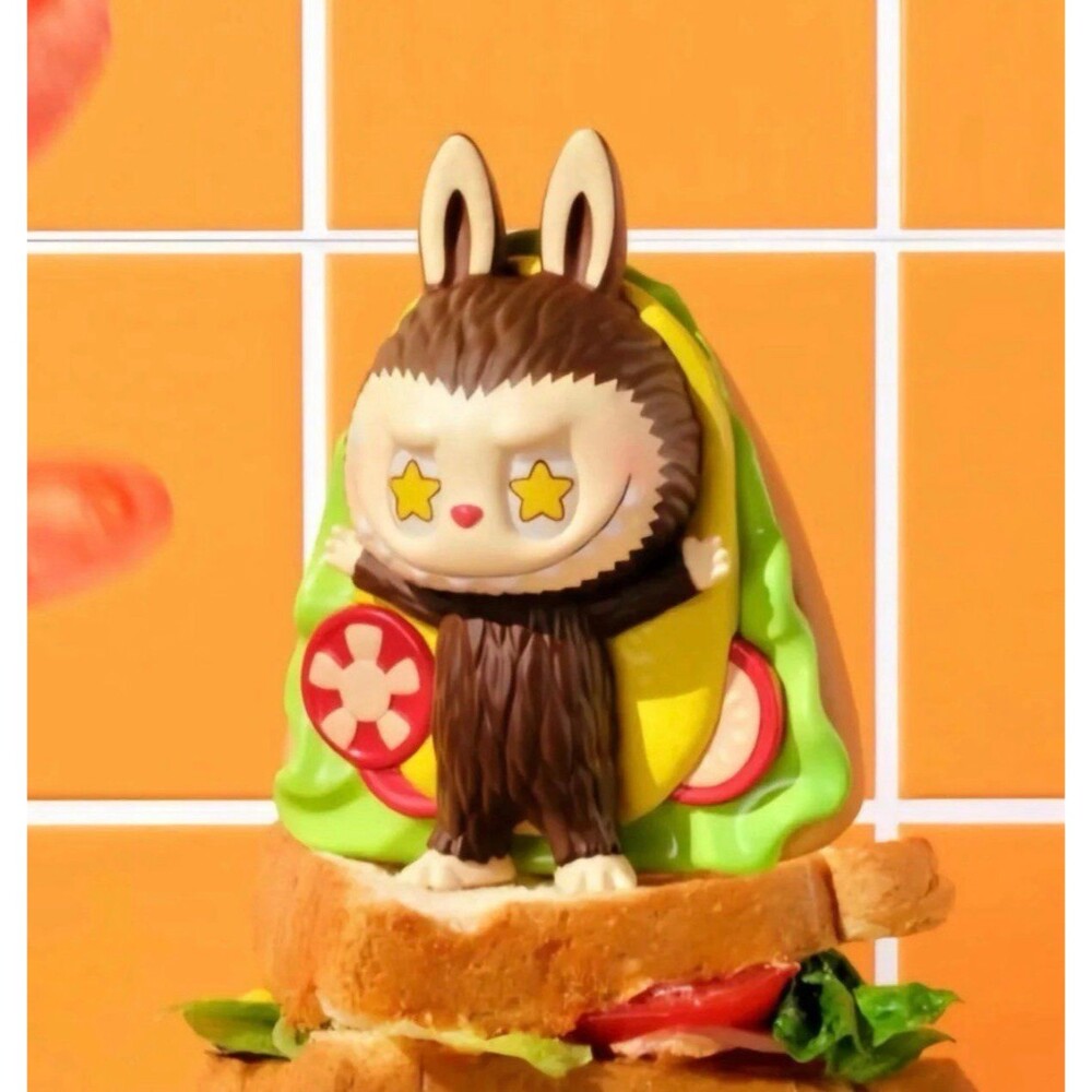 Pop Mart Labubu The Monsters Wacky Mart Series Figure - Sandwich